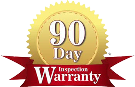 90 Day Warranty Badge